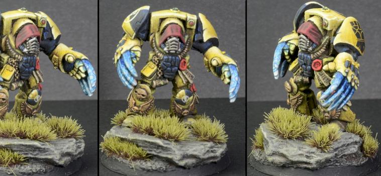 Captain in Terminator Armour by Machine Spirit