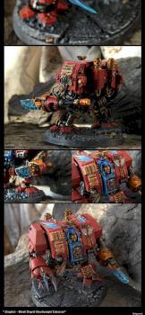 Blood Angels librarian dreadnought by Generator