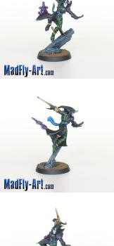 Harlequin Solitaire by MadFlyArtStudio