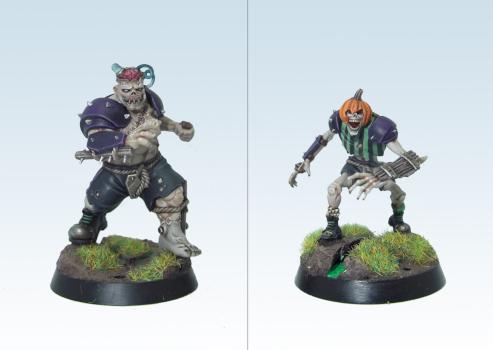 Necromantic Bloodbowl Team 01 by Haemogoblin