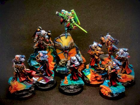 Sisters of Battle army, stage I. by N4M3Z