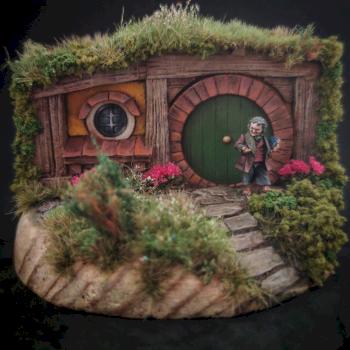 Bilbo at Bag end by Nagrakali_love_songs