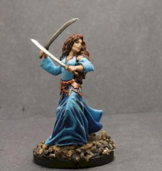 Dark Sword Female Blade Warrior by superbug983