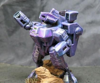 Tau Xv8 Crisis Battlesuit Commander w/ Drone by UncleZoZo