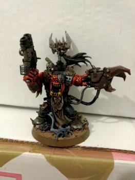 Red Ork Warboss by TyranidPainter