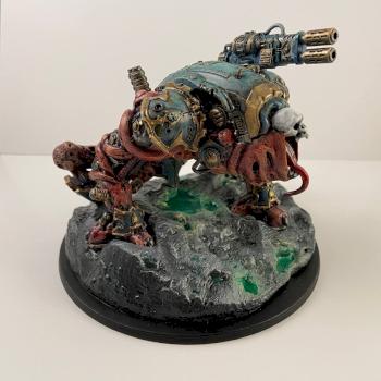 Custom Nurgle Warglaive by treblemebbel
