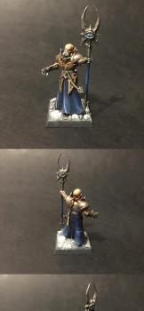 Chaos Sorcerrer of Tzeentch by Milosz Wojtasik