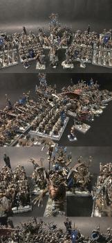 Warriors of Chaos Army Norsca Theme #1 by Milosz Wojtasik