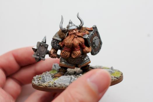 Dwarf warrior by Dartt