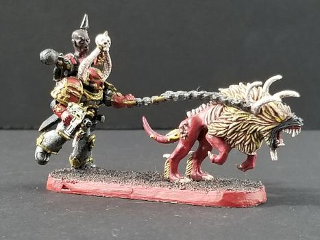 Lucius Arnim, IB Beast Wrangler & Maldito, Alpha Blazehund by OgrePie
