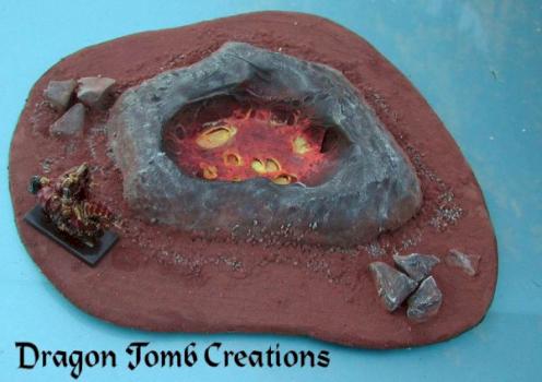 Lava Pool Chaos Terrain by DragonTombCreations