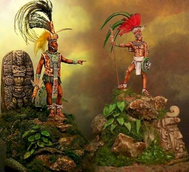 Maya Warriors by alex lopez