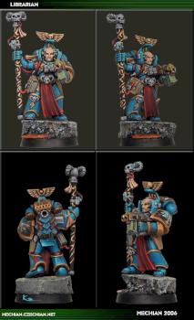 Space marine: Librarian 3 by Mechian