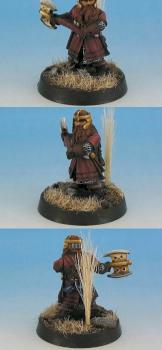 Gimli NMM LOTR Lord of the Rings Warhammer by mb kh lotrminiatures