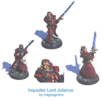 Inquisitor Lord Julianus (based on Tyrus, Covenant, Eisenhorn) by MagosGorlov