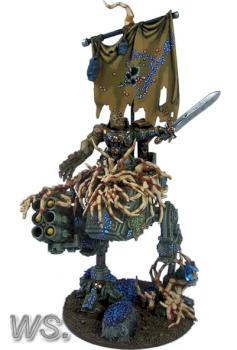 WH40K CHAOS NURGLE SENTINEL by warcry studio