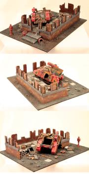 large building ruins by Spanky