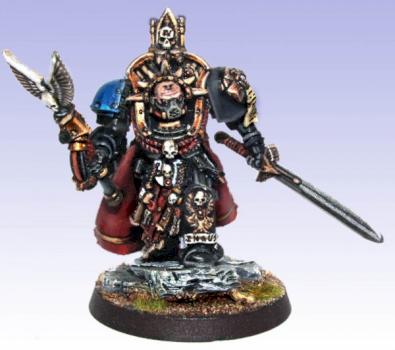 Chaplain Ingus of the Ultramarines by blackrabbit