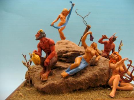 Faune with Girls by Lucky