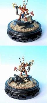 Chaos Lord:Hrothgar Daemonaxe by johnnykangur