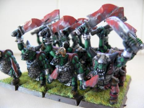 Orc Swordsmen unit by SilverBreeze