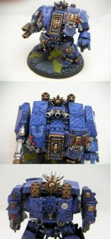 ultramarine dreadnought. by demonherald