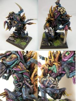 tzeentch firewyrm conversion by demonherald