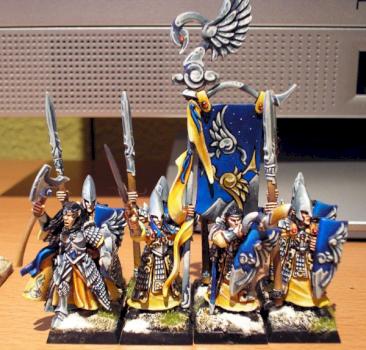 Lanceros de Shapery/High elves Shapery spearmen by juza
