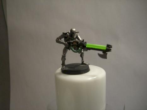 Necron Warrior by KASRKIN