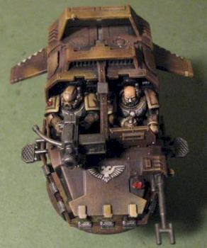 Desert Dogs Land Speeder V with Heavy Bolter by sLAYyOURiDOLS