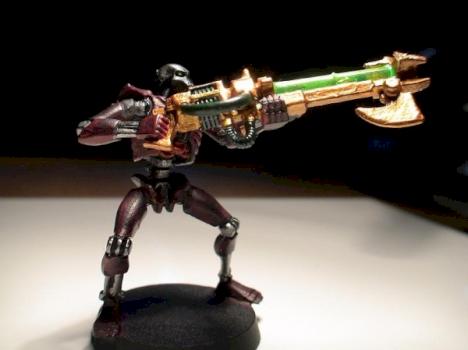 Necron Warrior by Arithorn