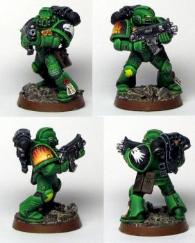 Salamander spacemarine by KBig