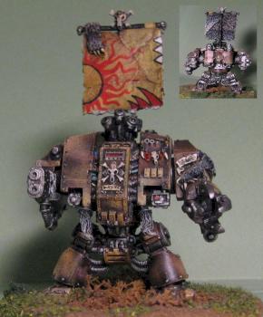 Desert Dogs Dreadnought III with Multi-Melta by sLAYyOURiDOLS