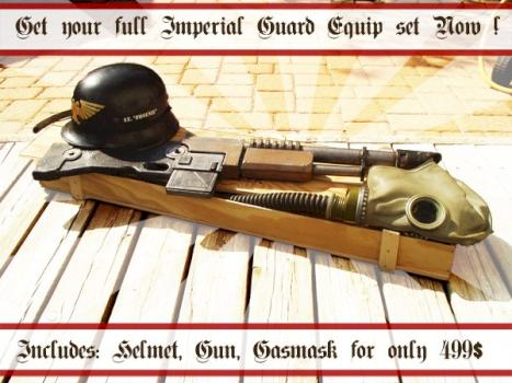 Death korps of krieg lasgun finished by Pizzasemmel