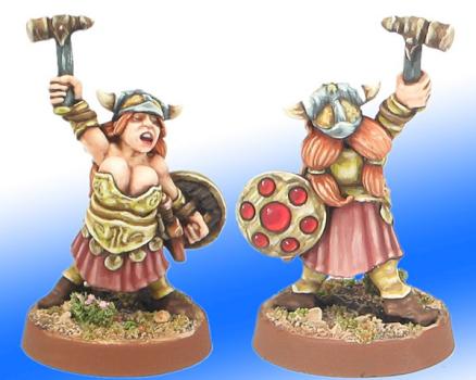 Hasslefree Dwarf Woman by redzed