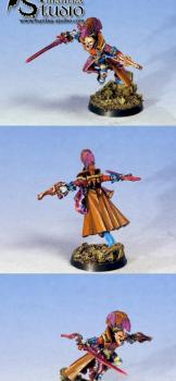 Eldar Harlequin Troupe Master by Bartolomeus