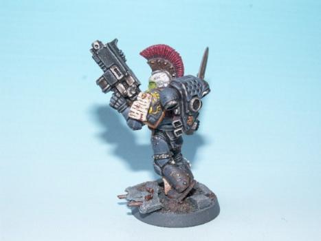Space Marine Veteran Sergeant by HdR Finarfin