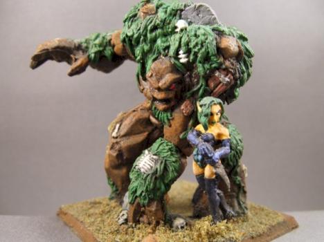Grave Horror with girl by MadMark