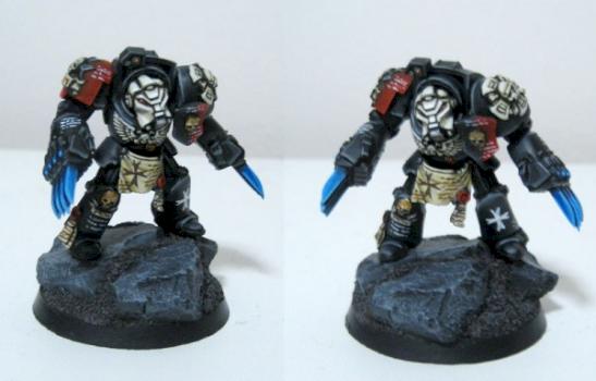 Black Templar Sword Brethren Assault Terminator by titan136