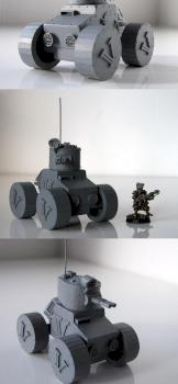 Scratch-Built 40k Tank by TobsenAsh