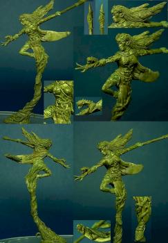 The wood fairy (more details) by Chasm Keeper