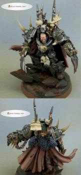 Nurgle Chaos Terminator Lord by Rose Model Art