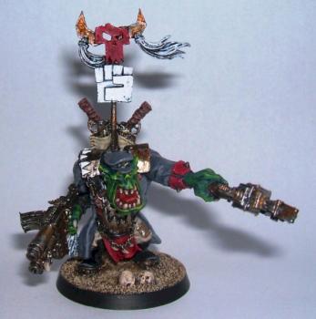Blood Axe Ork Warboss Conversion by axiom