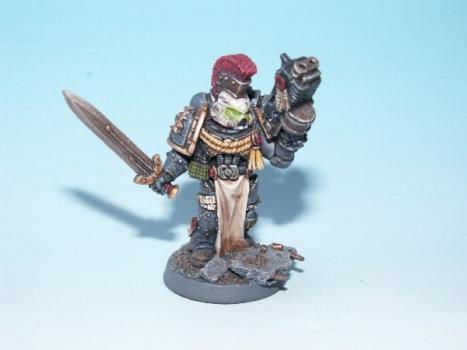 Space Marine Veteran Sergeant by HdR Finarfin