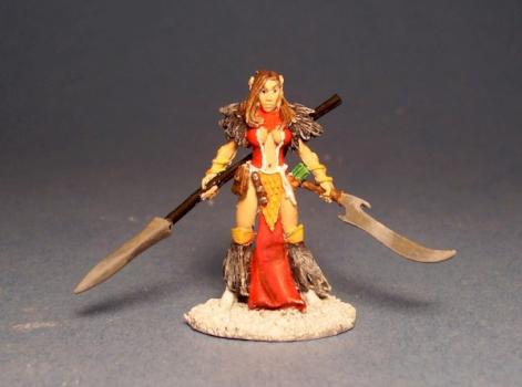 Female druid WIP by Equaltocody