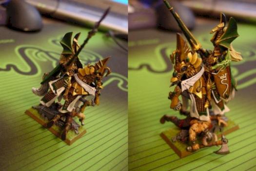 Hoch elf / Hochelfen General zu Pferd by Corman