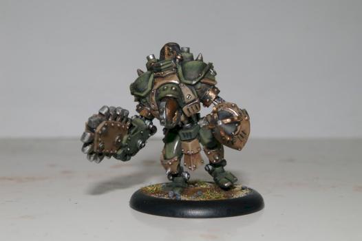 Front shot of the first warjack by Steve D