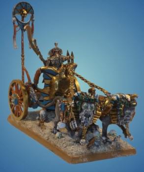 Tomb King Sphinx Chariot by Gray Orc
