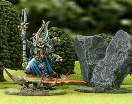 Lord of Tzeentch on disk by xxravenxx