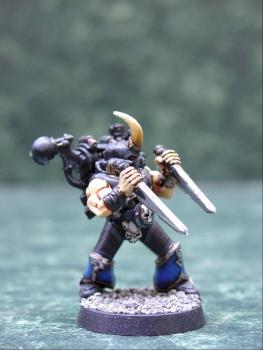 Dark Lamenters Chaos Marine by Arneus